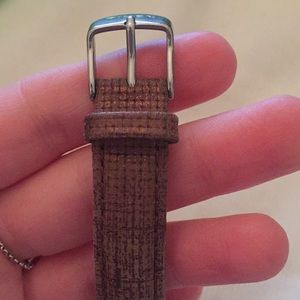 Timex Accessories - Timex Watch with Brown straps and silver hardware Timex Accessories - Timex Watch with Brown straps and silver hardware